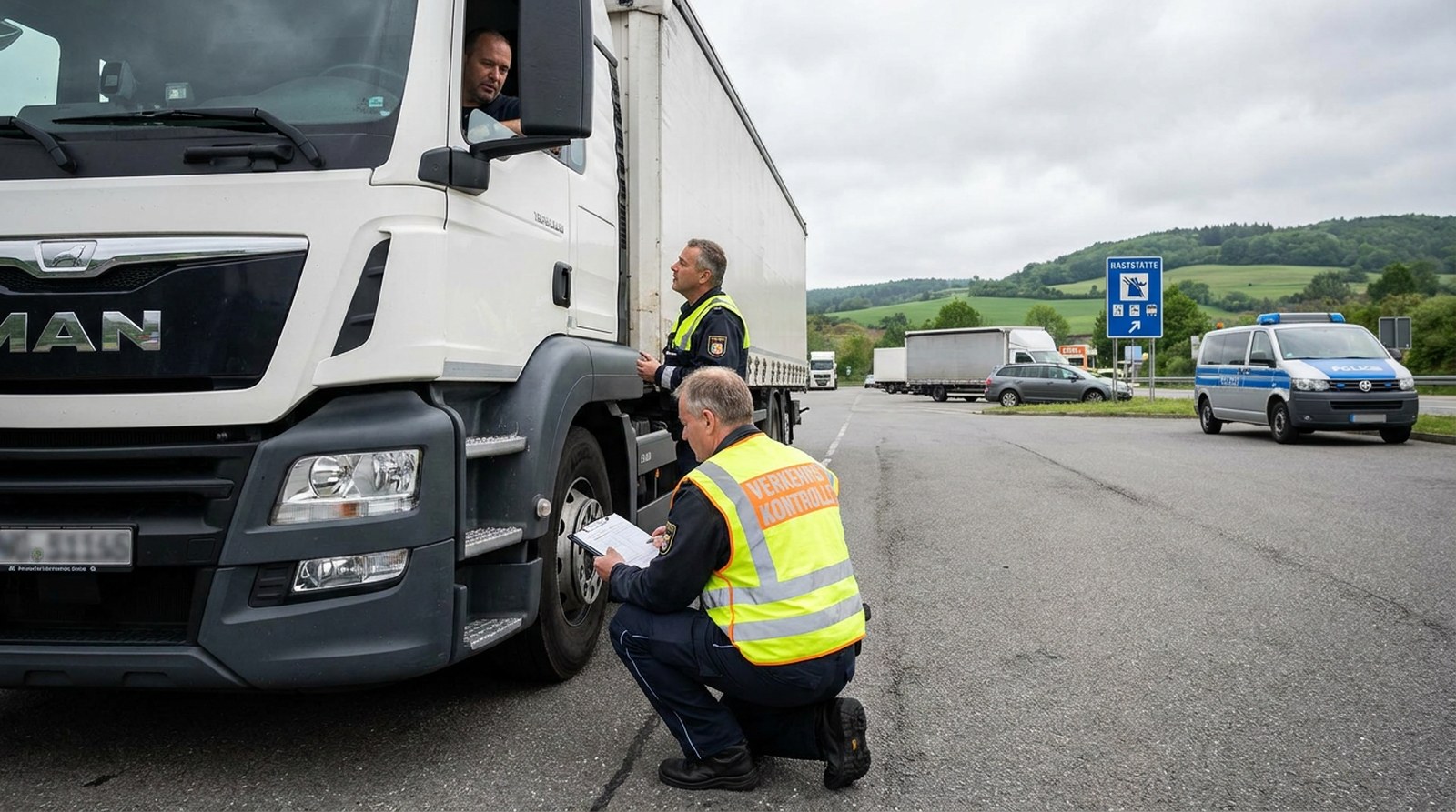 Behörden-Kontrolle beim Tachograph: Was BALM und Polizei prüfen